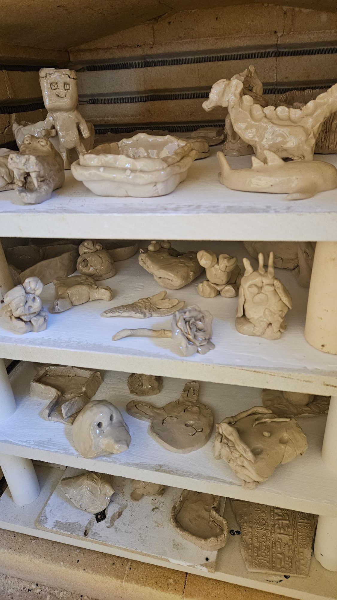 Jouw kunstwerk van klei wacht op je! 